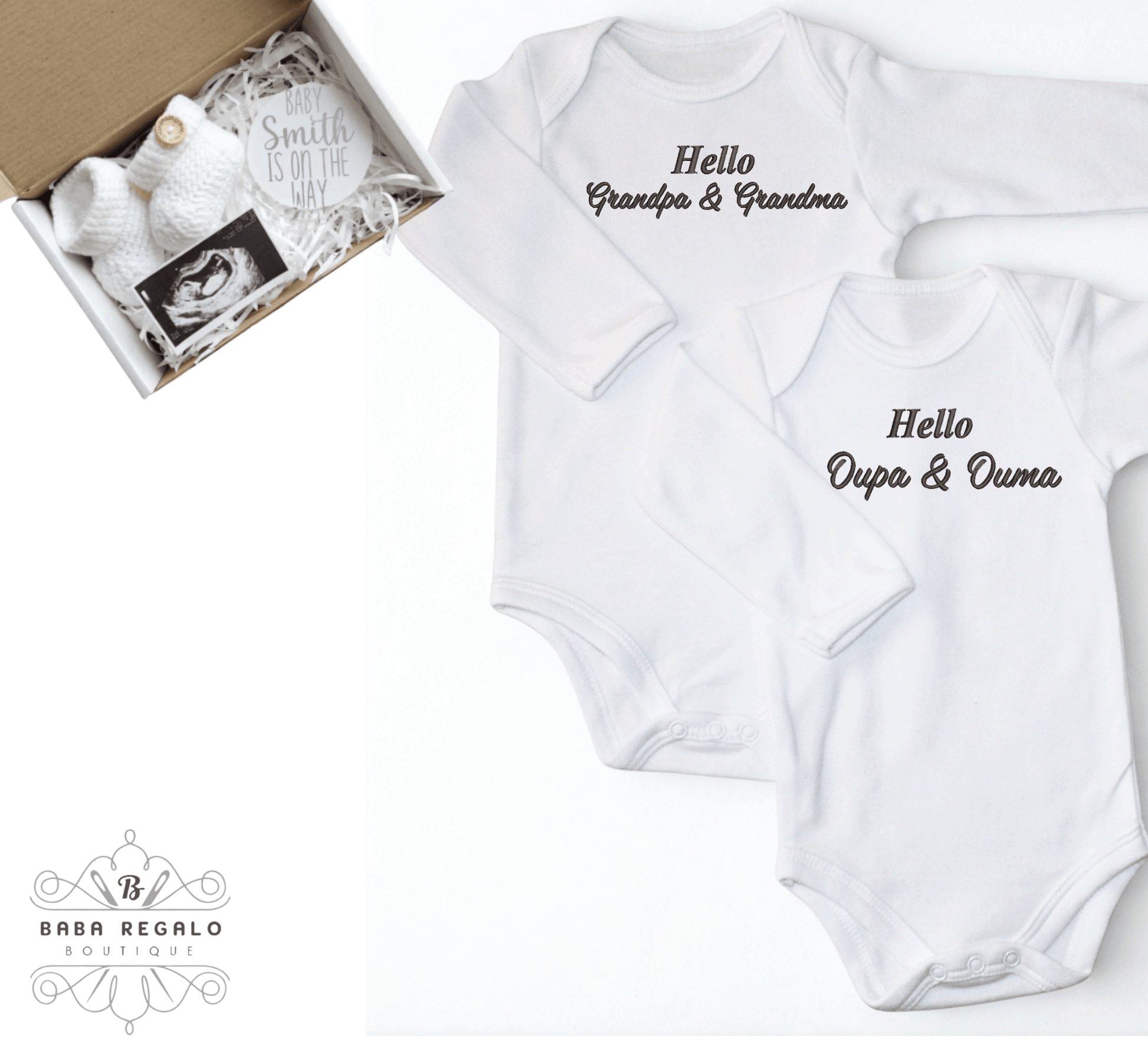 Grandparents Reveal Baby grow