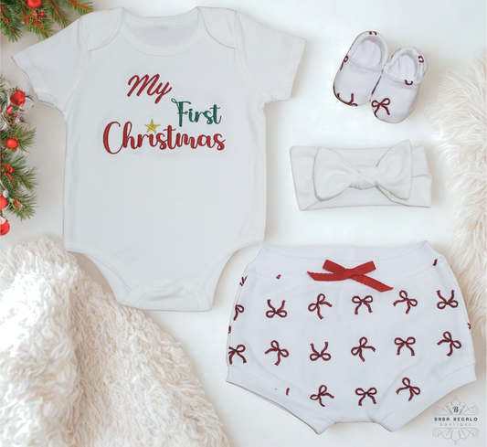 Adorable My First Christmas baby girls for trendy girls