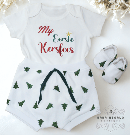 Festive Christmas Baby outfit set