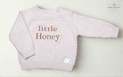 Knitted Sweater with embroidery