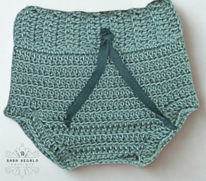Baby Diaper Bloomers – Organic Cotton Crochet for Boys & Girls