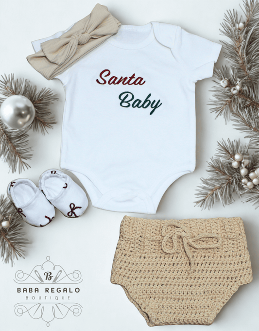 Santa Baby Christmas Set for trendsetters