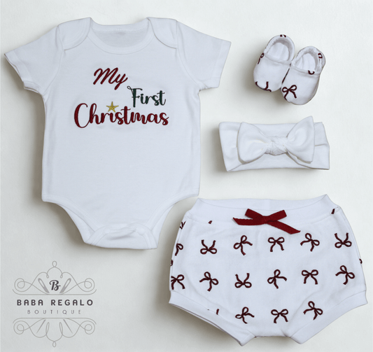 Adorable My First Christmas baby girls for trendy girls