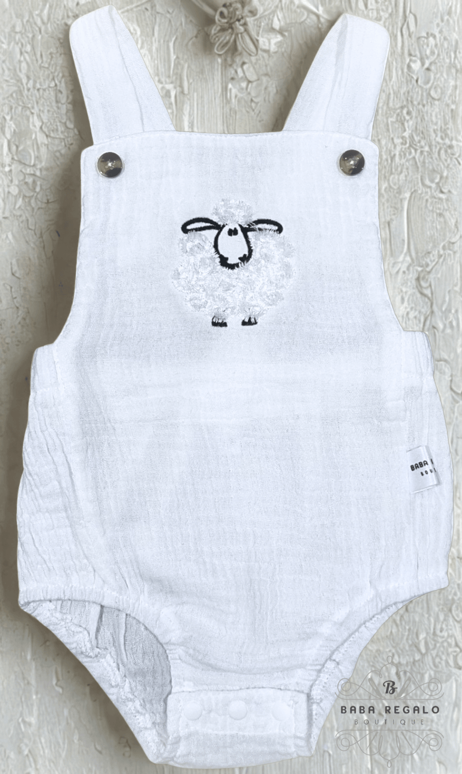 Baby Romper with Sheep