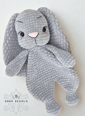 Handmade Baby Snuggle Bunny Plush