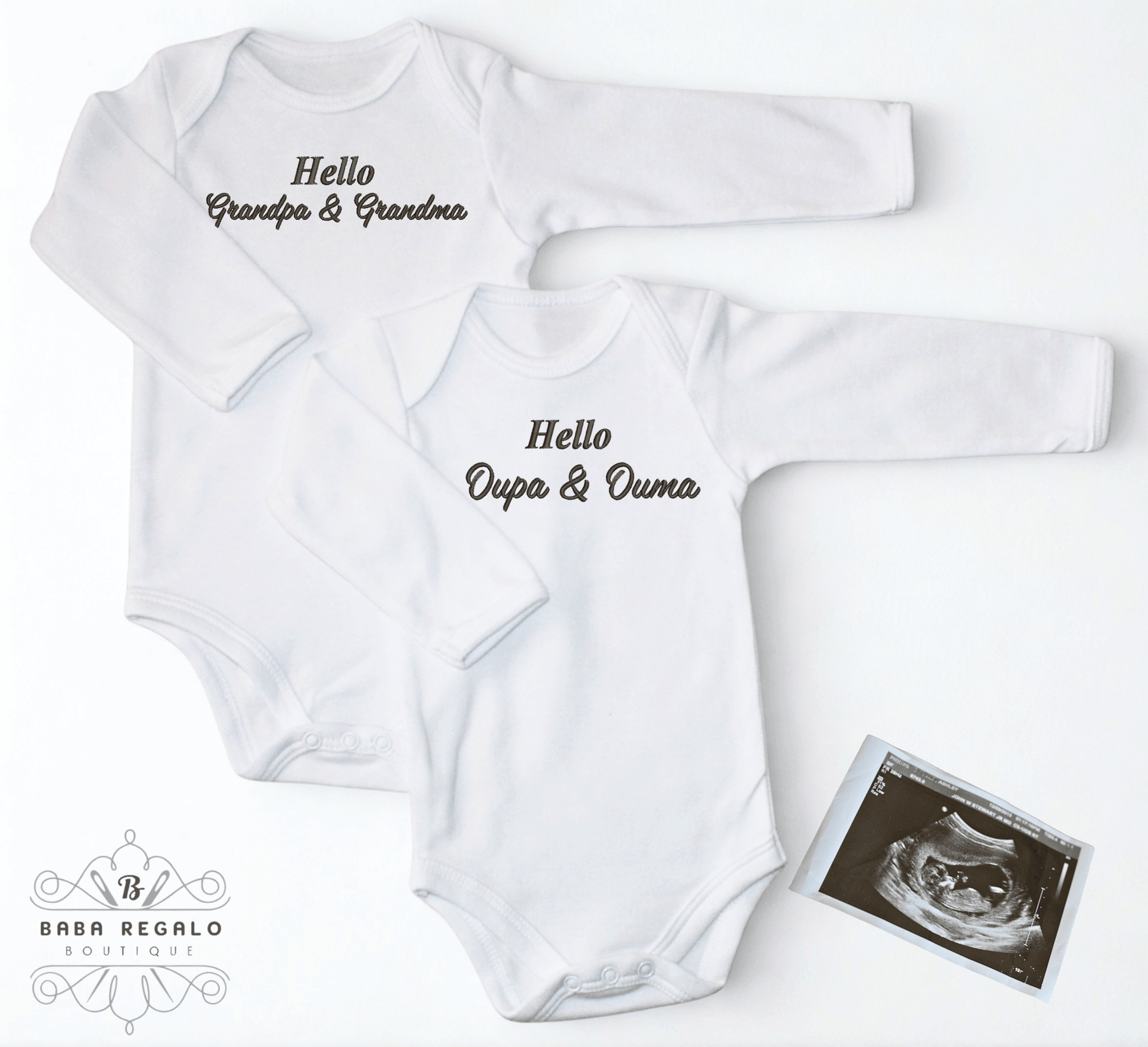 Grandparents Reveal Baby grow