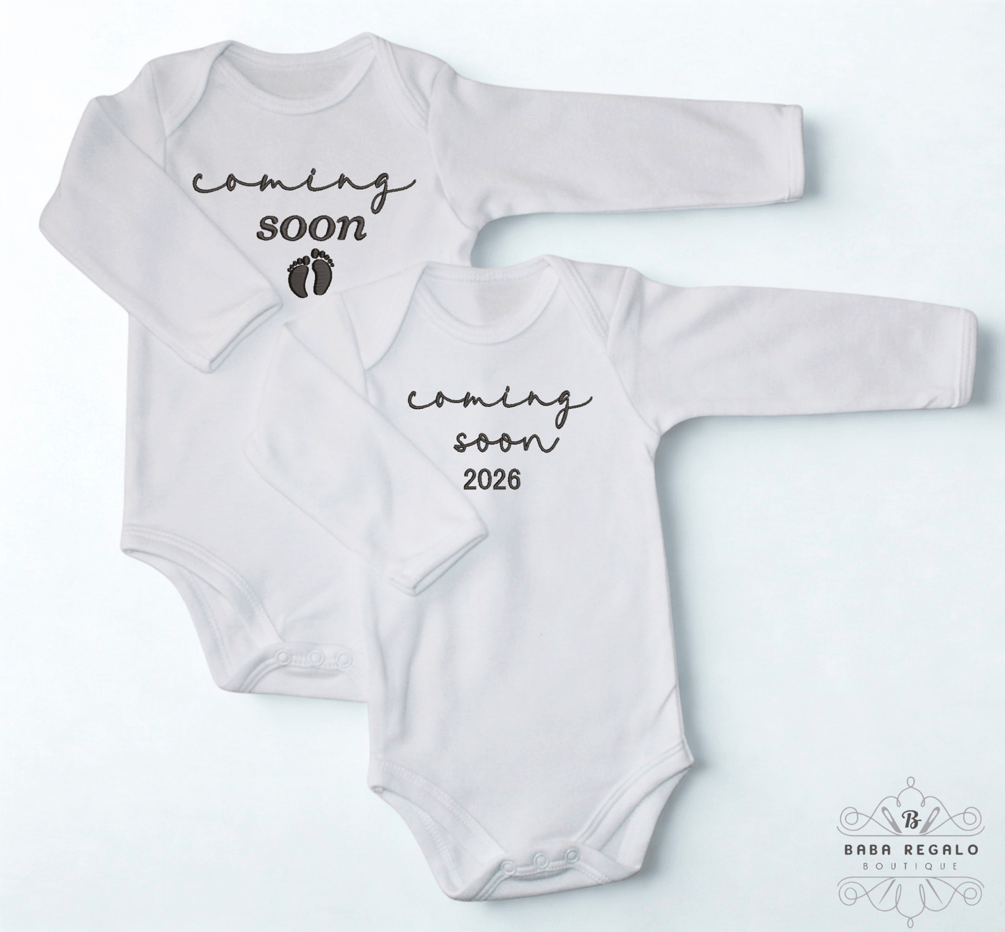 Coming soon baby announcement