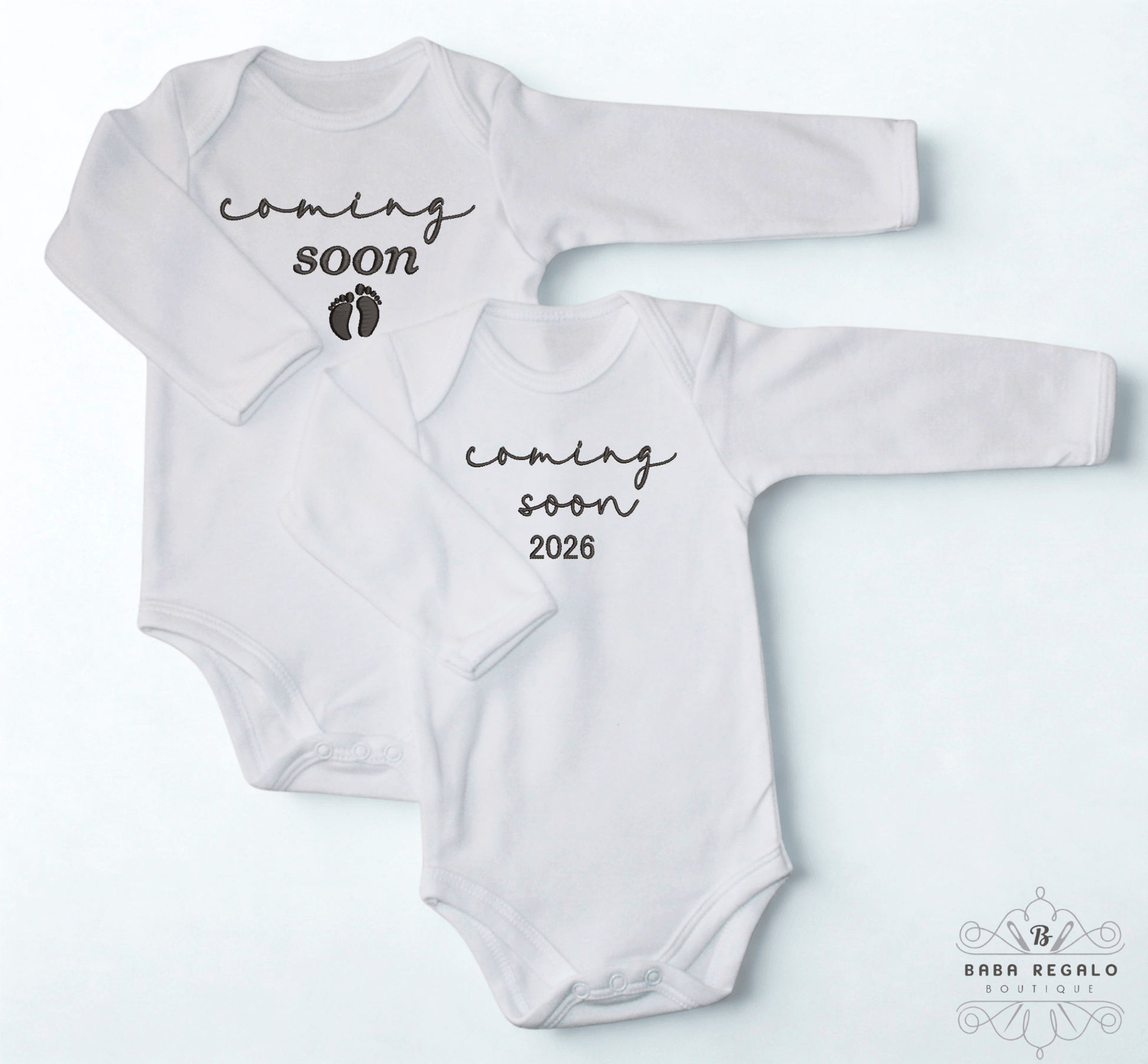 Coming soon baby announcement