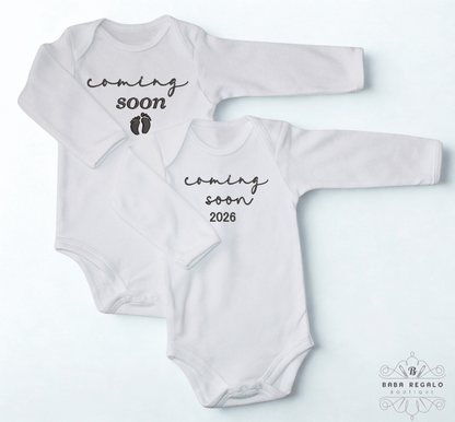 Coming soon baby announcement