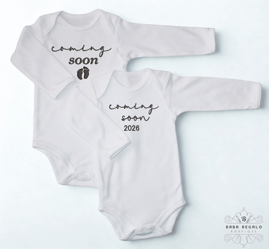 Coming soon baby announcement