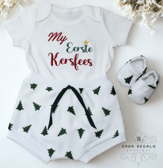 My First Christmas- Festive Christmas Baby outfit
