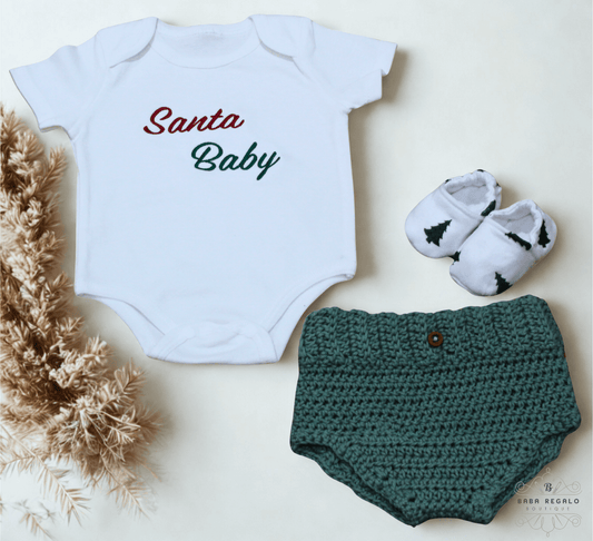 Santa Baby Christmas Set for trendsetters